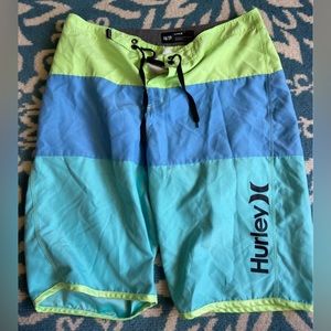 Hurley swim trunks size 18/29